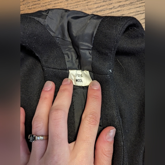 90's wool mini dress - Picture 4 of 4